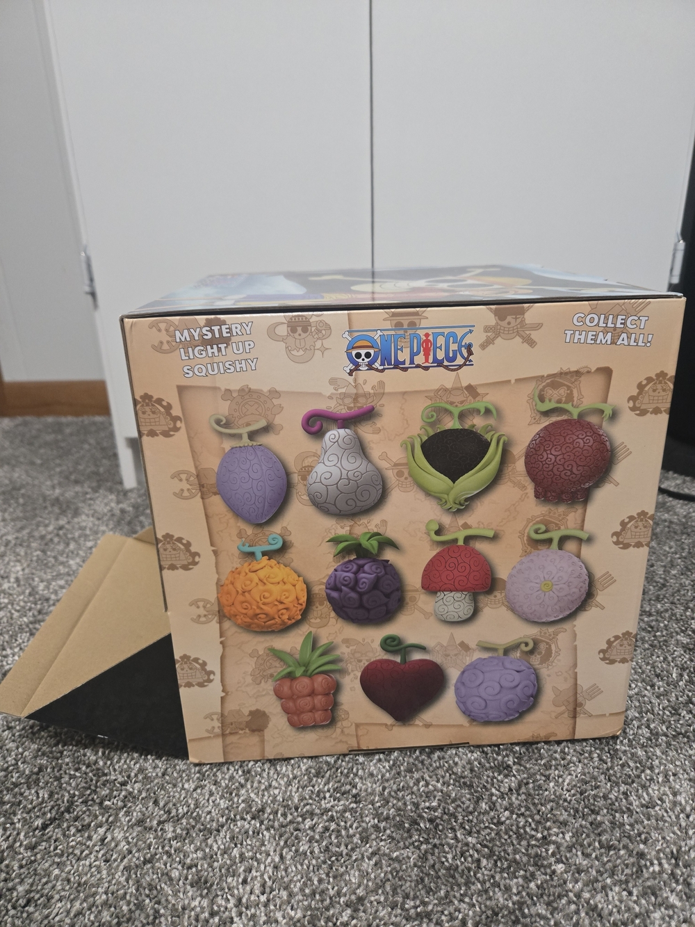 One Piece Mystery Gatcha Light-Up Devil Fruit Toy Box Only